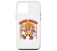 Good Mood, Funny Food, Fast Food Finger Chips, French Fries Carcasa para iPhone 12 Mini