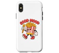 Good Mood, Funny Food, Fast Food Finger Chips, French Fries Carcasa para iPhone X/XS