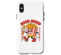 Good Mood, Funny Food, Fast Food Finger Chips, French Fries Carcasa para iPhone X/XS