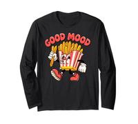 Good Mood, Funny Food, Fast Food Finger Chips, French Fries Manga Larga