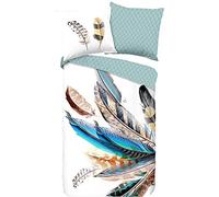 Good Morning 30075 - Juego de Funda nórdica para Cama de Matrimonio (200 x 200 cm), Multicolor