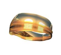Good Morning - Diademas deportivas que absorben la humedad atléticas de tela de rizo que absorben el sudor