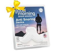 Good Morning Snore Solution Mouthpiece - Dispositivo bucal antironquido oral para hombres y mujeres - Solución de ronquidos Protector bucal nocturno para mandíbula - Productos de salud bucal y cuidado