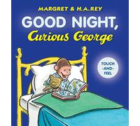 Buenas noches, Curious George — Libro de cartón acolchado táctil — Clarion