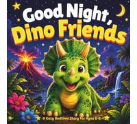 Good Night, Dino Friends: A Cozy Dinosaur Bedtime Story for Kids Ages 5-8 Filled with Friendship, Adventure, and Sweet Dreams