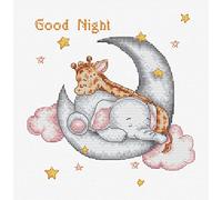 Good Night - Kit de punto de cruz Luca-S