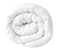 Good Nite Edredón de Plumas, Edredón para Todo El AñO 240 g/m², Edredón NóRdico Cama 135 * 200 cm, para Las 4 Estaciones, Relleno de Microfibra, para Las Cuatro Estaciones (Blanco, 4 Estaciones)