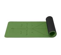 Good Nite Esterilla de yoga de 6 mm, esterilla de gimnasia, TPE, antideslizante, para fitness, pilates, para yoga, pilates, entrenamiento, 183 x 61 x 0,6 cm