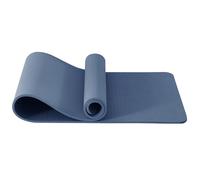 Good Nite Esterilla de Yoga Para Ejercicio, Pilates, Fitness, Para Mujeres y Hombres, Antideslizante, Gruesa, 10 Mm, Alta Densidad, Con Correa de Transporte, Tpe, 183 * 61 * 1 Cm (Azul/Marino)