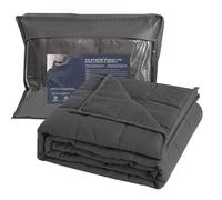 Good Nite Manta Pesada de 4 Kg 125 * 150cm Manta Relajación Terapia Antiestrés Adultos para Mejorar El Sueño Antiestrés Gris