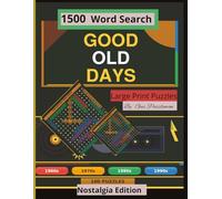 Good Old Days: Word Search