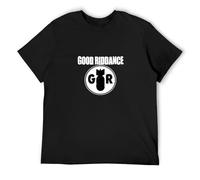 Good Riddance - Camiseta para hombre con impresión gráfica, Negro , L