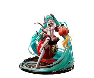 GOOD SMILE COMPANY F:nex x poppro Hatsune Miku 2021 Chinese New Year Figura 24.5 cm Hatsune Miku 1/7 Scale