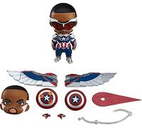 Good Smile Nendoroid Capitán América (Sam Wilson) DX - The Falcon and The Winter Soldier Company, Multicolor (G12480)