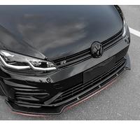 [GOOD SPOILER] Spoiler Delantero para Volkswagen Golf MK7 GRD GTI-R (2012) (Negro Brillante) (3 Piezas)
