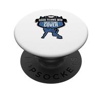 Good Teams Win Great Teams Cover Sports Betting Gambling PopSockets PopGrip Adhesivo