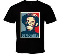 Good Times Jimmy Walker Dynomite Retro Humor Adult T Shirt Black 3XL
