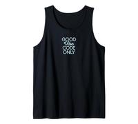 Good Vibe Code Only Syntax Developer Programador Gráfico Camiseta sin Mangas