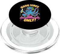 Good Vibes Only Dj Animal Fiesta Pulpo PopSockets PopGrip para MagSafe