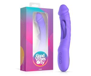Good Vibes Only Good Vibes Only - Flax Consolador vibrador con estimulador del punto G
