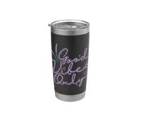 Good Vibes Only Lavender Garden Fragancia Planta Vaso térmico de acero inoxidable de doble pared