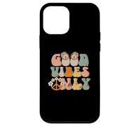 Good-Vibes Only Peace Sign Love 60s 70s Hippie Goodvibes Carcasa para iPhone 12 mini