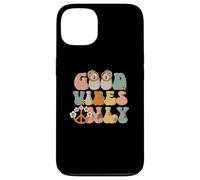 Good-Vibes Only Peace Sign Love 60s 70s Hippie Goodvibes Carcasa para iPhone 13