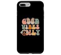 Good-Vibes Only Peace Sign Love 60s 70s Hippie Goodvibes Carcasa para iPhone 7 Plus/8 Plus