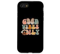 Good-Vibes Only Peace Sign Love 60s 70s Hippie Goodvibes Carcasa para iPhone SE (2020) / 7 / 8