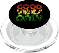 Good Vibes Only Rasta Style Reggae Jamaica PopSockets PopGrip para MagSafe