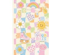 Good Vibes Only Retro-Inspired Journal Notebook: 120 pages for Everyday Writing, Journaling, Planning, Dreaming and Doodling