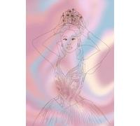 Good Witch Aesthetic Notebook - 80-Page College Ruled Notebook Inspired by Sparkly Glinda Style, Wicked for good style, Cute Pink Stationery for School, Journaling & Note Taking