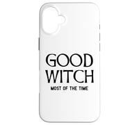 Good Witch - Most of The Time BFF Divertido Halloween Carcasa para iPhone 16 Plus