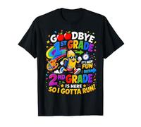 Goodbye 1st Hello Grade 2nd Grade Is Here Back To School Camiseta