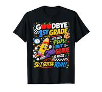 Goodbye 1st Hello Grade 2nd Grade Is Here Back To School Camiseta