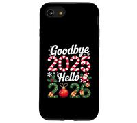 Goodbye 2025 Hello 2026 Happy New Year 2025 Humor Men Women Carcasa para iPhone SE (2020) / 7/8