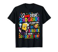 Goodbye 2nd Hello Grade 3rd Grade Is Here Back To School Camiseta
