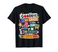 Goodbye 2nd Hello Grade 3rd Grade Is Here Back To School Camiseta