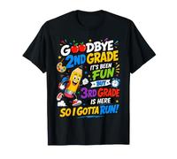 Goodbye 2nd Hello Grade 3rd Grade Is Here Back To School Camiseta