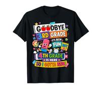 Goodbye 3rd Hello Grade 4th Grade Is Here Back To School Camiseta