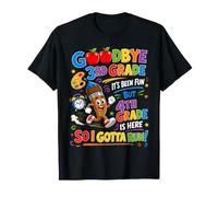 Goodbye 3rd Hello Grade 4th Grade Is Here Back To School Camiseta