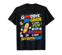 Goodbye 3rd Hello Grade 4th Grade Is Here Back To School Camiseta