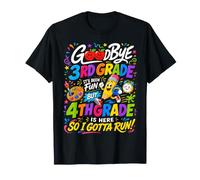 Goodbye 3rd Hello Grade 4th Grade Is Here Back To School Camiseta