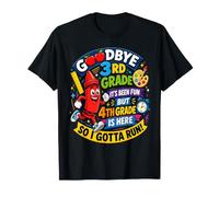 Goodbye 3rd Hello Grade 4th Grade Is Here Back To School Camiseta