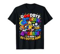 Goodbye 3rd Hello Grade 4th Grade Is Here Back To School Camiseta