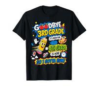 Goodbye 3rd Hello Grade 4th Grade Is Here Back To School Camiseta