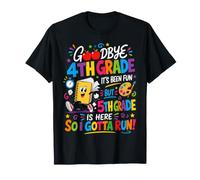 Goodbye 4th Hello Grade 5th Grade Is Here Back To School Camiseta