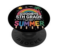Goodbye 5th Grade On My Way To Middle School But First PopSockets PopGrip Adhesivo