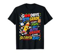 Goodbye 5th Hello Grade 6th Grade Is Here Back To School Camiseta