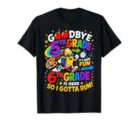 Goodbye 5th Hello Grade 6th Grade Is Here Back To School Camiseta
